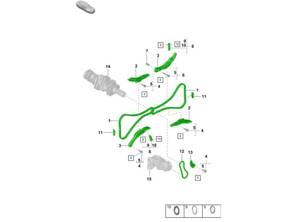 Engine Timing Chain Kit. Porsche 982 Cayman GT4 2017>> - 0PB109509B, 0PB109513B, 0PB109252B, 0PB109514A, 0PB109229A, 0PB109508B, 0PB109507E